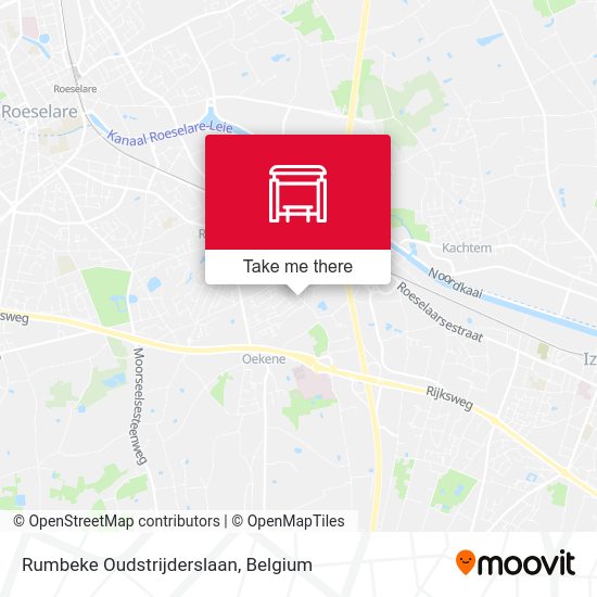 Rumbeke Oudstrijderslaan plan