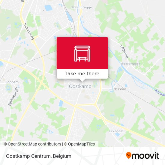 Oostkamp Centrum plan