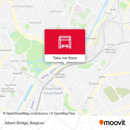 Albert Bridge map