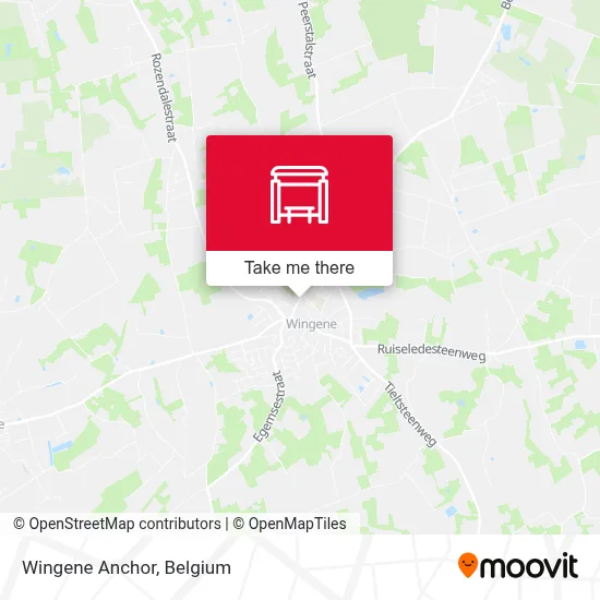 Wingene Anchor map