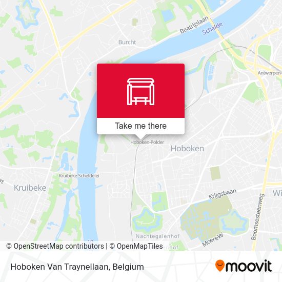 Hoboken Van Traynellaan map