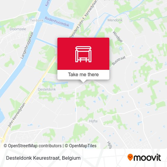 Desteldonk Keurestraat plan