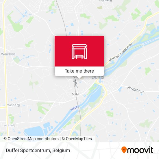 Duffel Sportcentrum plan