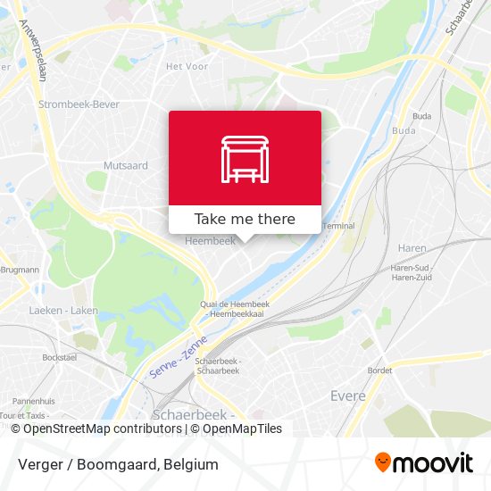 Verger / Boomgaard map