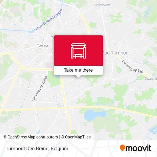 Turnhout Den Brand map