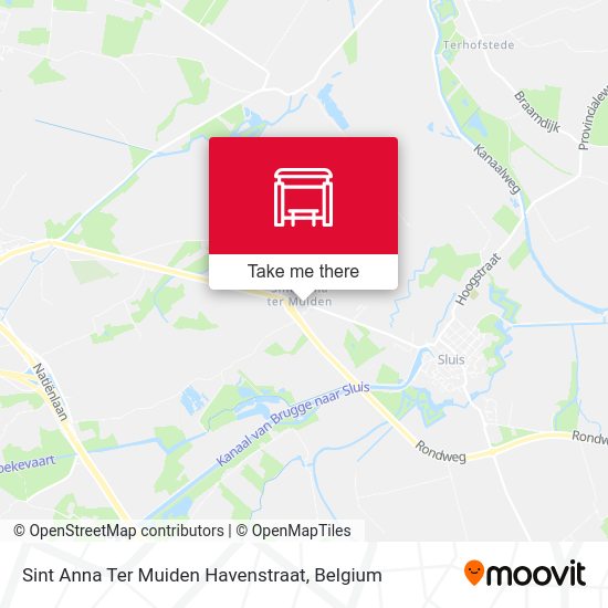 Sint Anna Ter Muiden Havenstraat plan