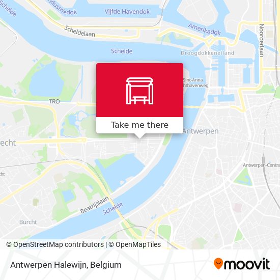 Antwerpen Halewijn map