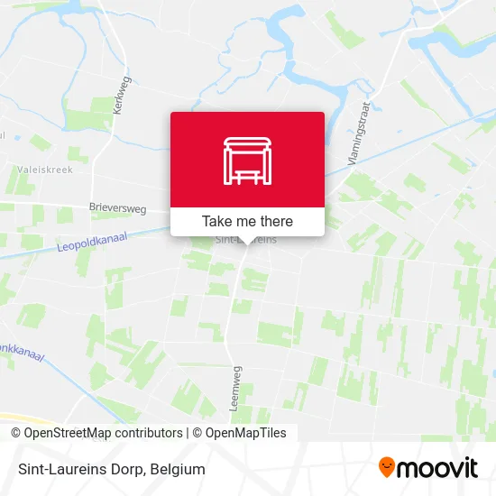 Sint-Laureins Dorp map