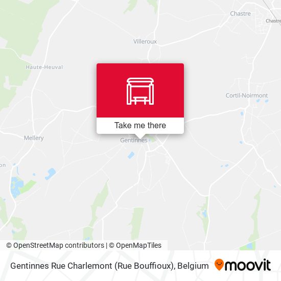 Gentinnes Rue Charlemont (Rue Bouffioux) map