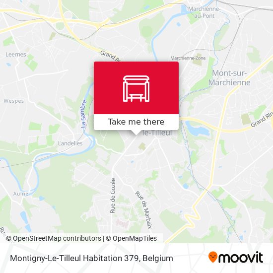 Montigny-Le-Tilleul Habitation 379 map