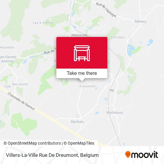 Villers-La-Ville Rue De Dreumont plan