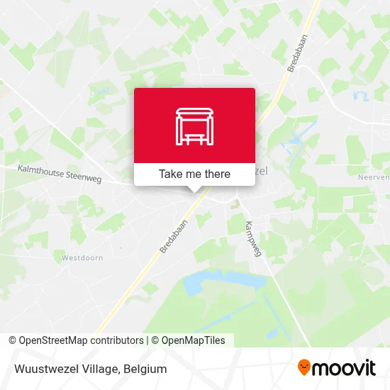 Wuustwezel Village map