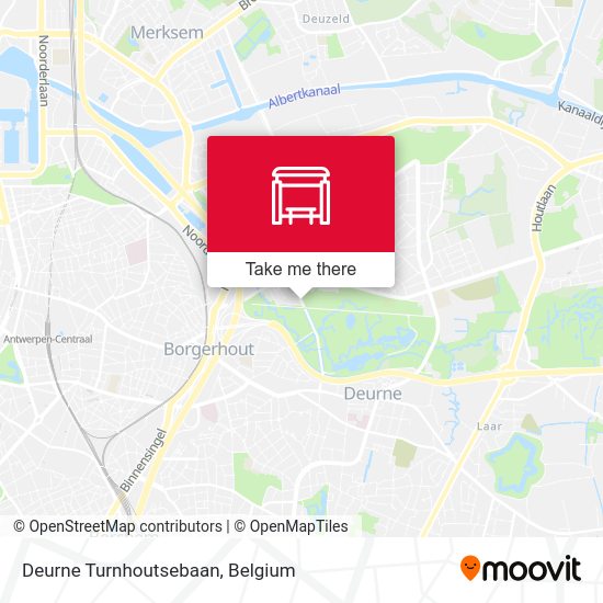 Deurne Turnhoutsebaan plan