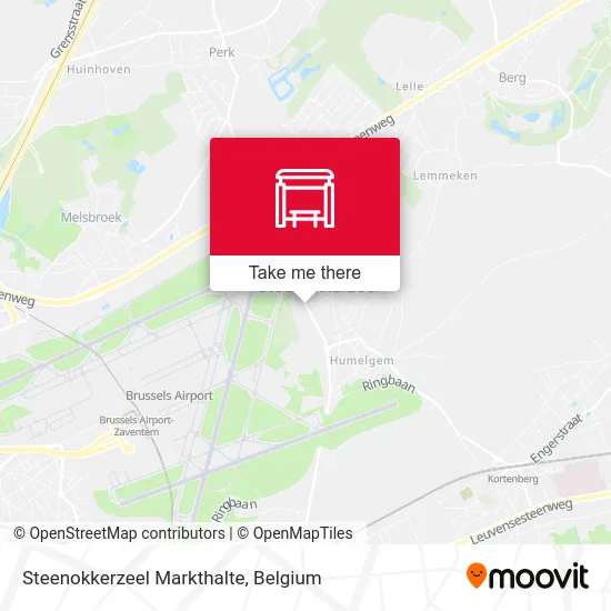 Steenokkerzeel Markthalte map