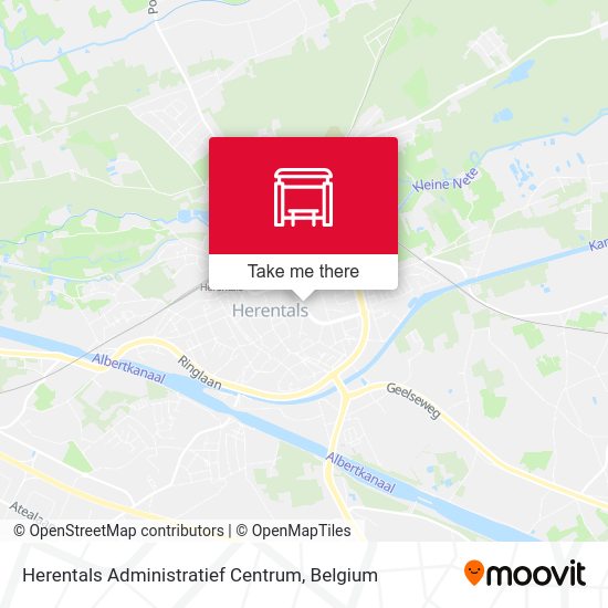 Herentals Administratief Centrum plan