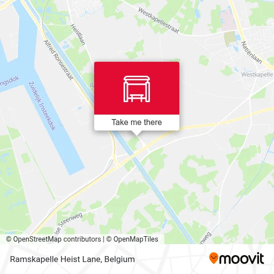 Ramskapelle Heist Lane map