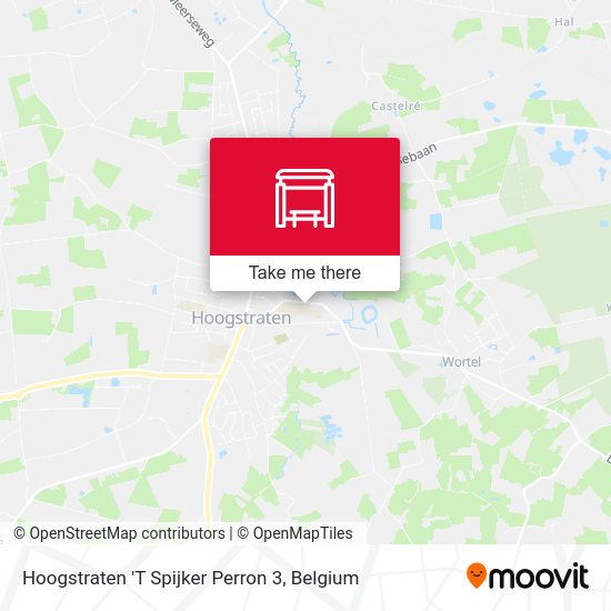 Hoogstraten 'T Spijker Perron 3 map