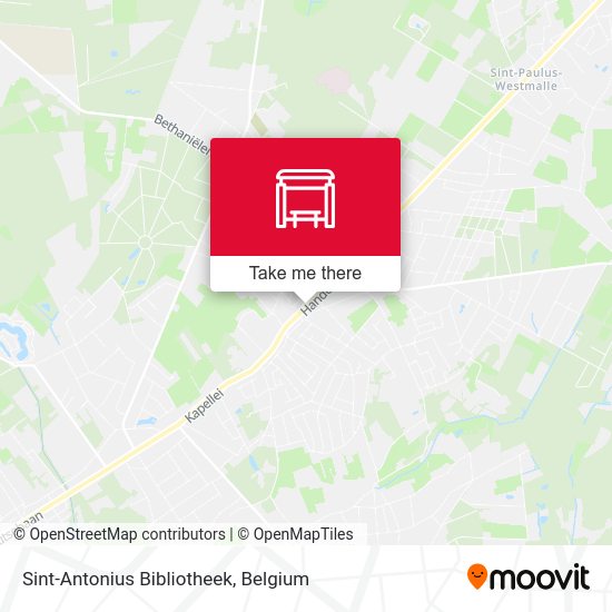 Sint-Antonius Bibliotheek plan