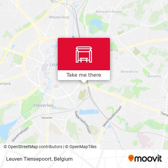 Leuven Tiensepoort plan