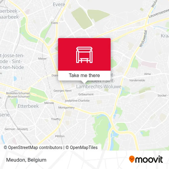 Meudon map
