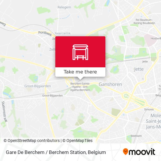 Gare De Berchem / Berchem Station map