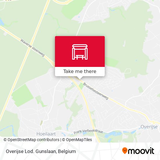 Overijse Lod. Gunslaan plan