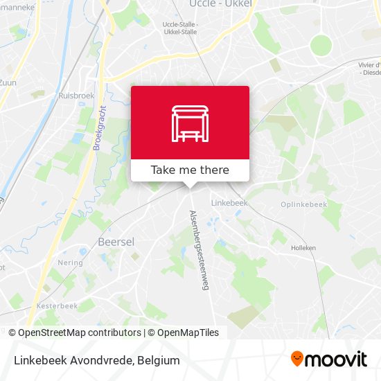 Linkebeek Avondvrede plan