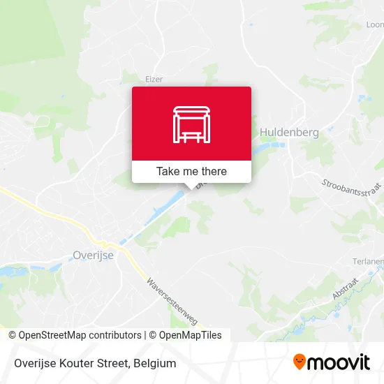 Overijse Kouter Street map