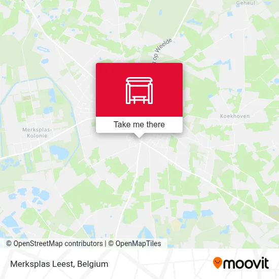 Merksplas Leest map