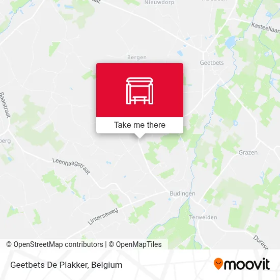 Geetbets De Plakker map