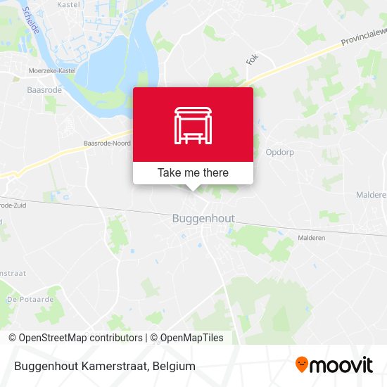 Buggenhout Kamerstraat plan