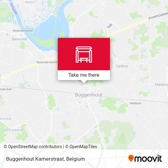 Buggenhout Kamerstraat map