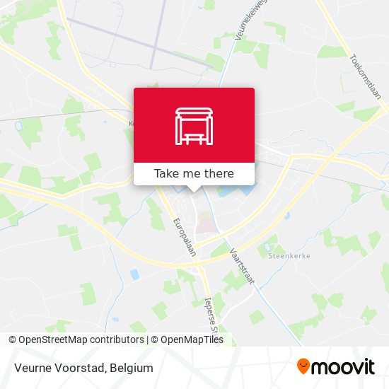Veurne Voorstad map