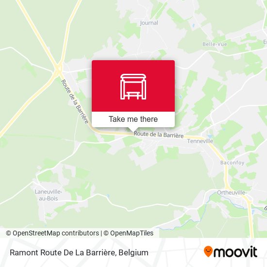 Ramont Route De La Barrière map