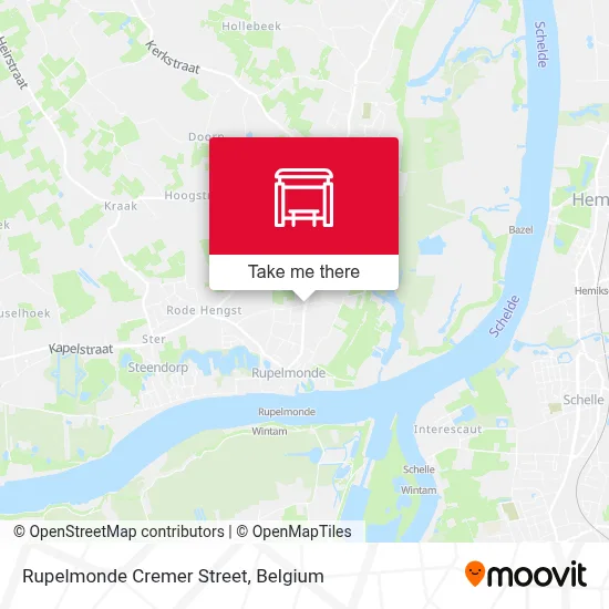 Rupelmonde Cremer Street map