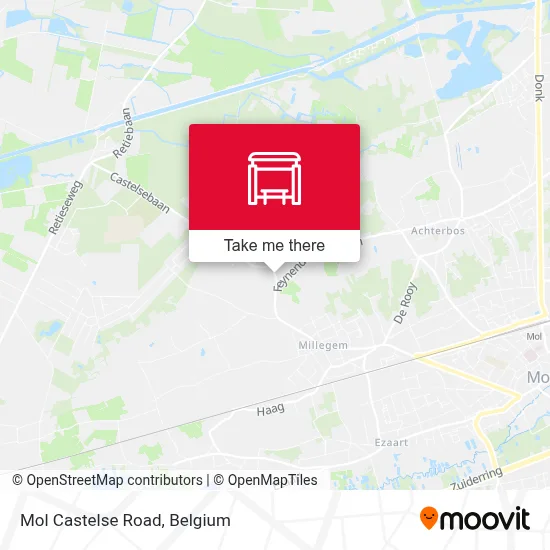 Mol Castelse Road map