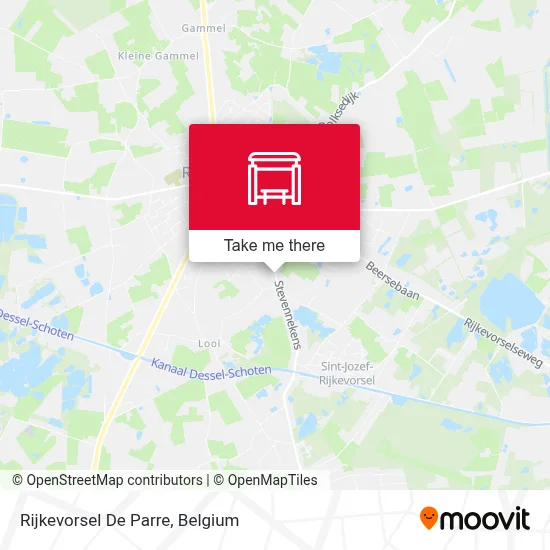 Rijkevorsel De Parre plan