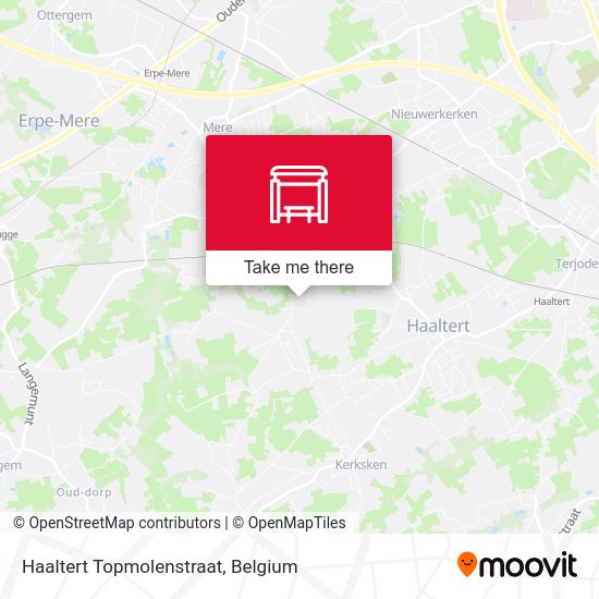 Haaltert Topmolenstraat plan