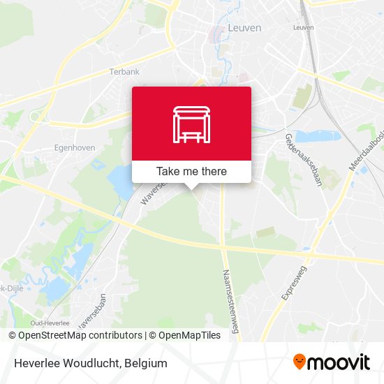 Heverlee Woudlucht map