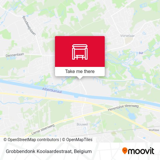 Grobbendonk Koolaardestraat plan