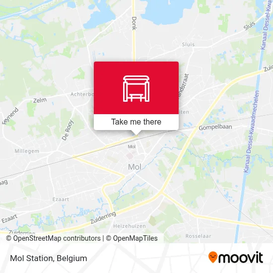 Mol Station map