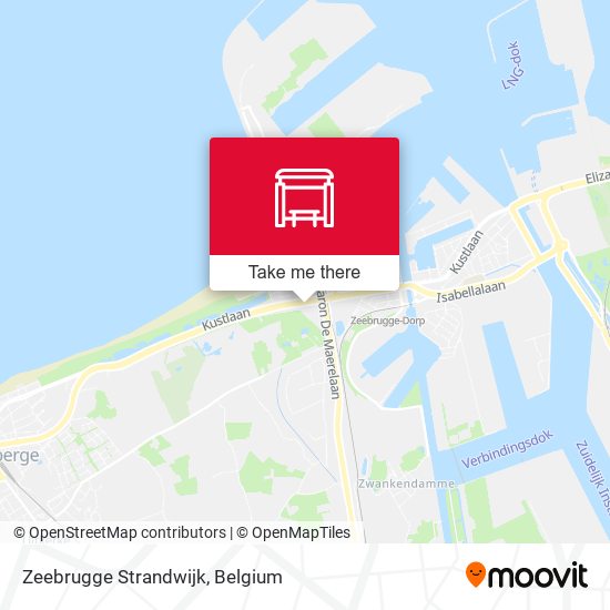 Zeebrugge Strandwijk map