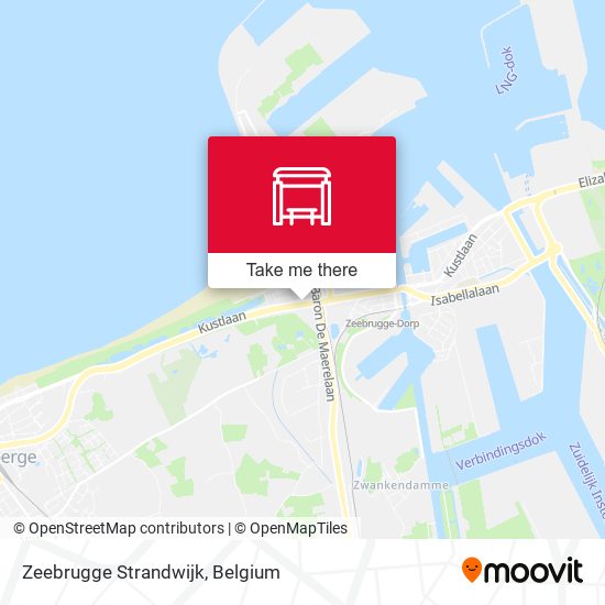 Zeebrugge Strandwijk map