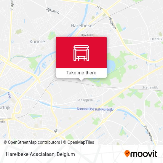 Harelbeke Acacialaan plan