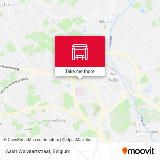 Aalst Welvaartstraat plan