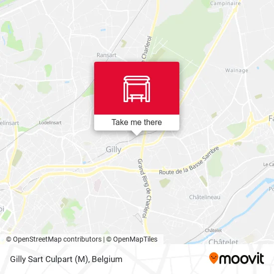 Gilly Sart Culpart (M) map