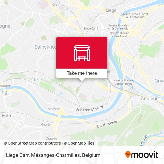 Liege Carr. Mésanges-Charmilles plan