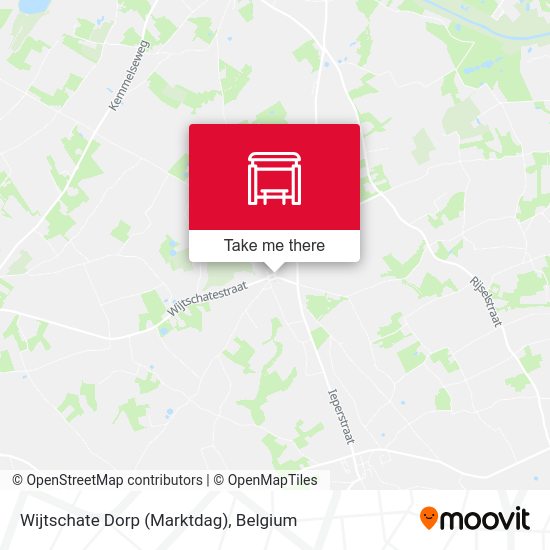 Wijtschate Dorp (Marktdag) map