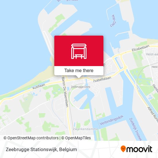 Zeebrugge Stationswijk plan