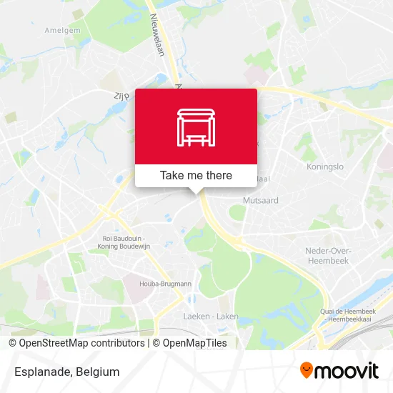 Esplanade map